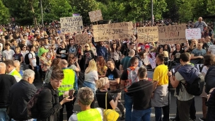 Počeo protest protiv nasilja